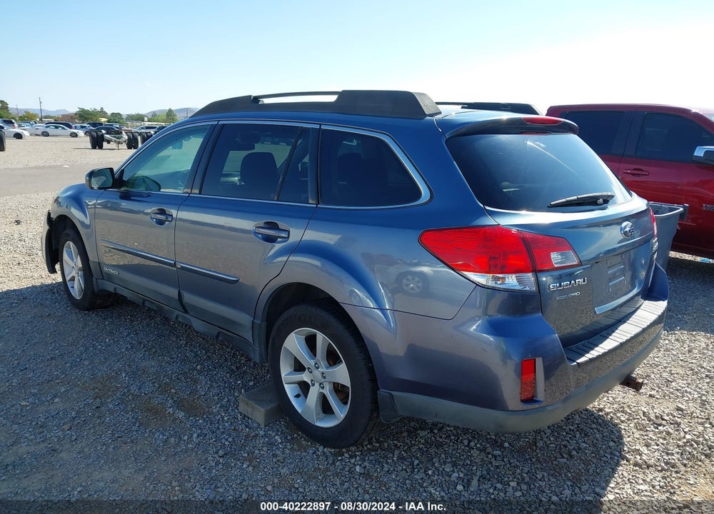 2013 SUBARU OUTBACK 2.5I PREMIUM VIN: 4S4BRBGC9D3248497
