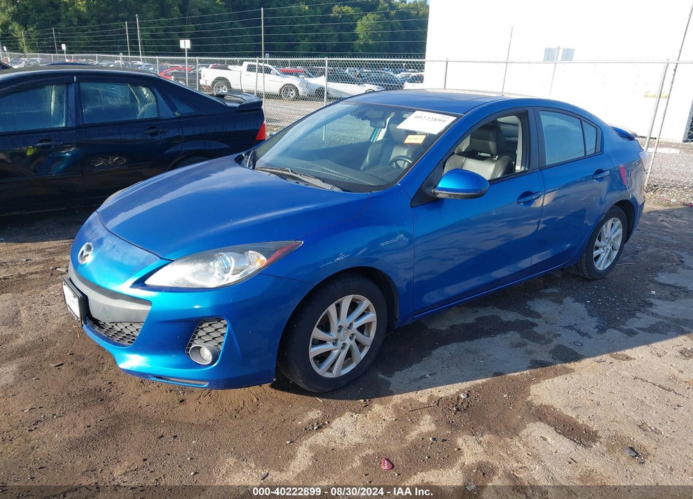 2012 MAZDA 3 I GRAND TOURING VIN: JM1BL1W80C1528655