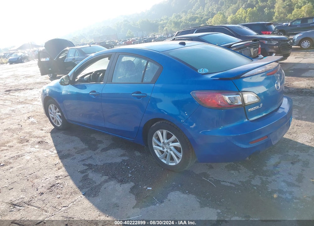 2012 MAZDA 3 I GRAND TOURING VIN: JM1BL1W80C1528655