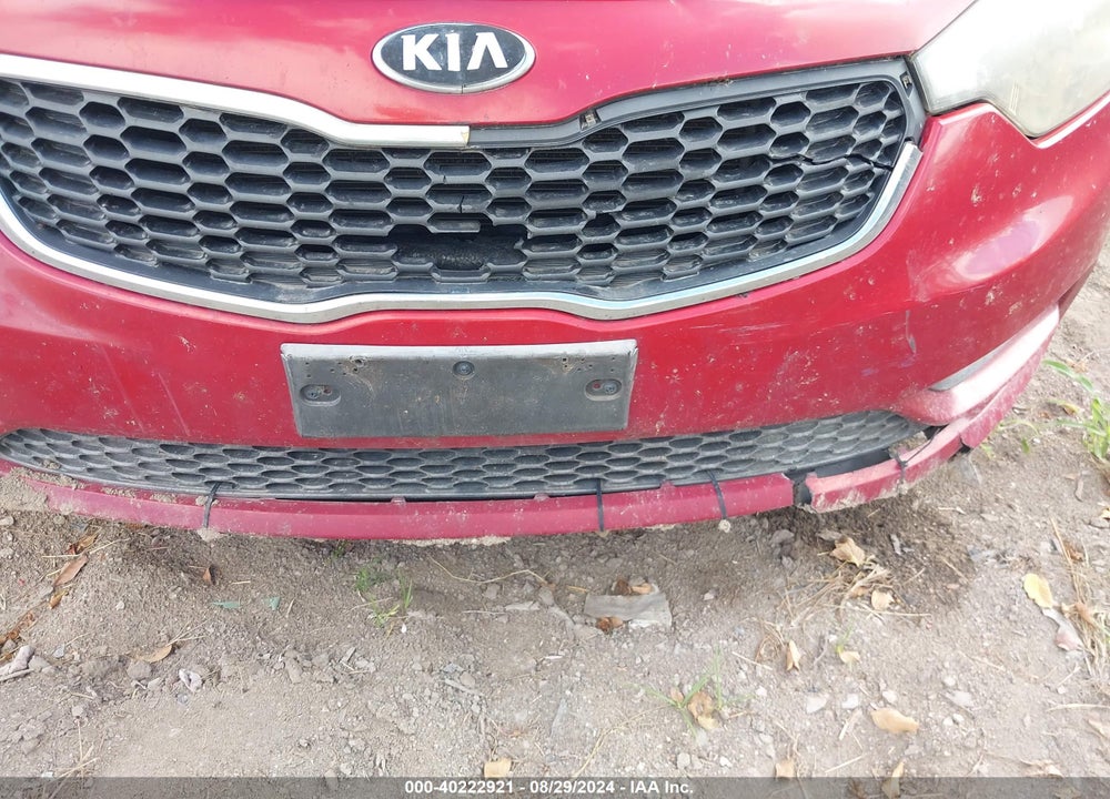 2015 KIA FORTE VIN: KNAFX4A61F5414073