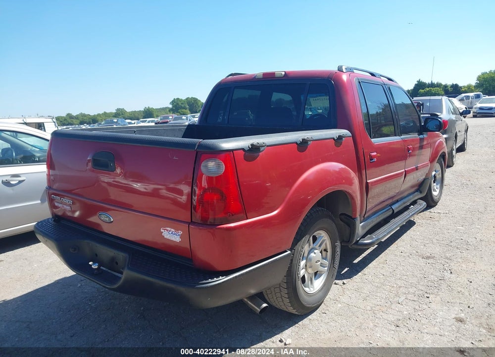 2001 FORD EXPLORER SPORT TRAC VIN: 1FMZU67E81UB82486