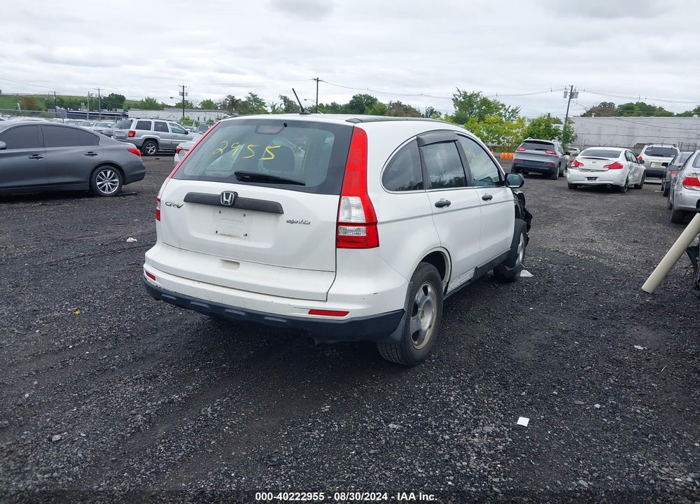 2010 HONDA CR-V LX VIN: 5J6RE4H38AL081984