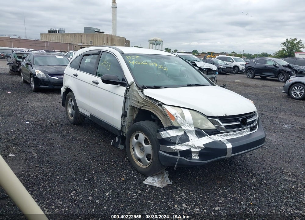 2010 HONDA CR-V LX VIN: 5J6RE4H38AL081984