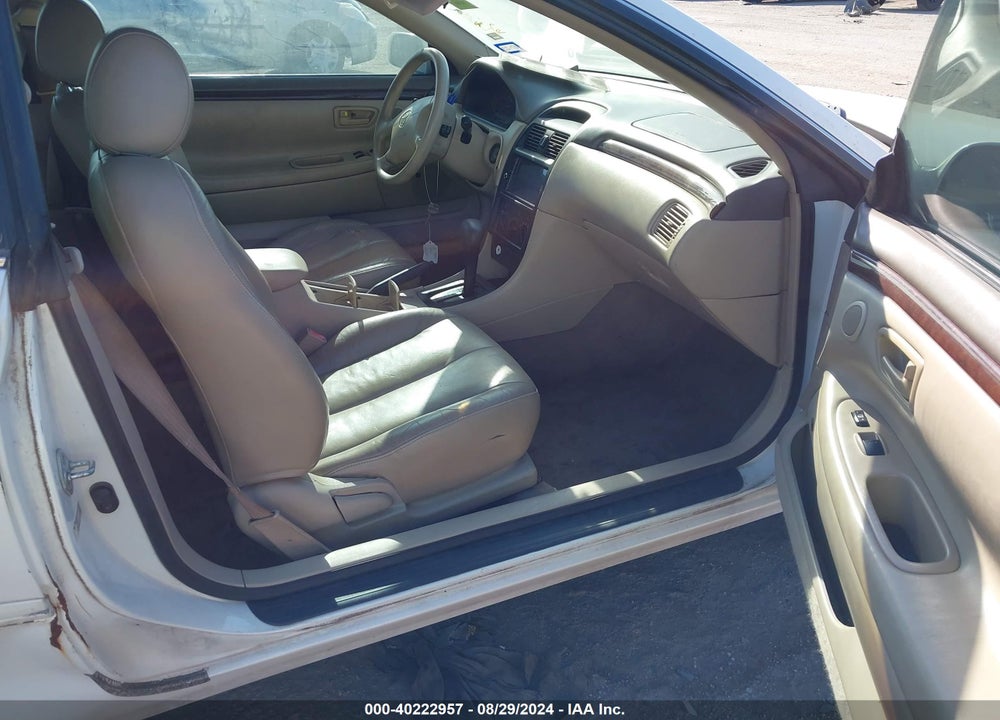 2000 TOYOTA CAMRY SOLARA SE VIN: 2T1CG22P6YC406414