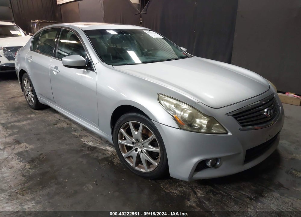2010 INFINITI G37X VIN: JN1CV6AR7AM454709