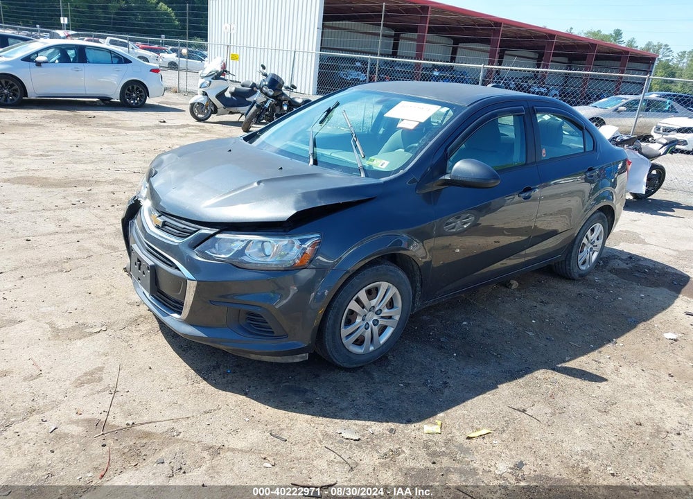 2017 CHEVROLET SONIC LS AUTO VIN: 1G1JB5SG0H4144957