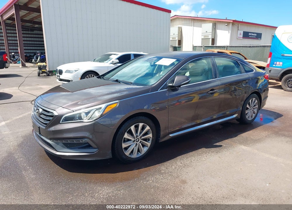 2015 HYUNDAI SONATA SPORT VIN: 5NPE34AF0FH033101