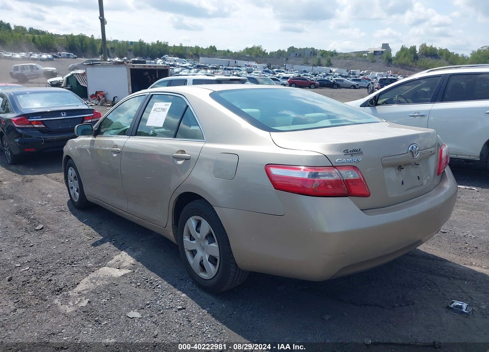 2008 TOYOTA CAMRY LE VIN: 4T1BE46K28U255131