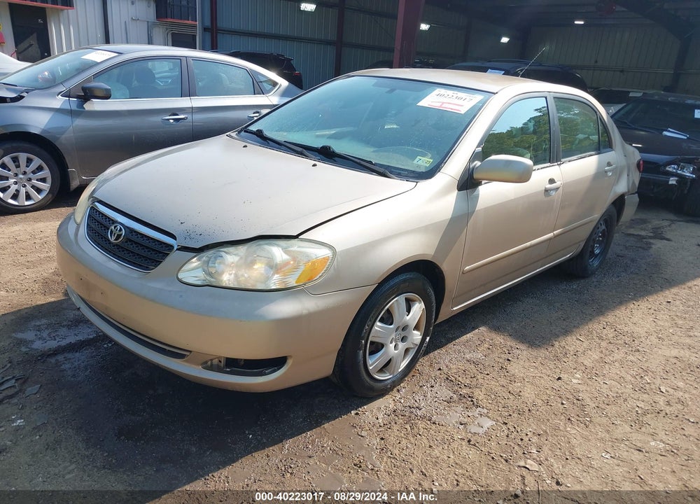 2005 TOYOTA COROLLA LE VIN: 2T1BR32E75C440738