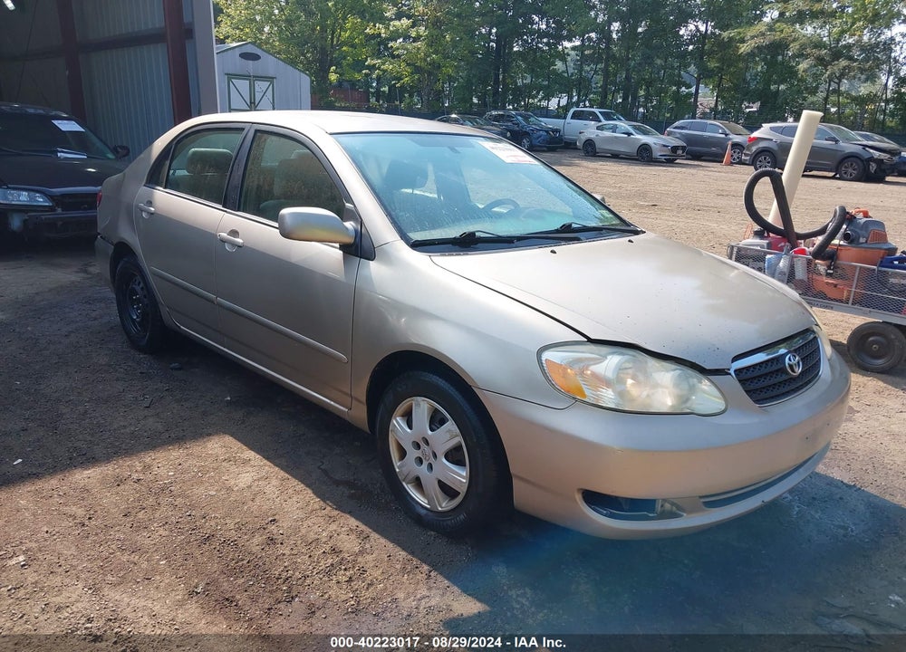 2005 TOYOTA COROLLA LE VIN: 2T1BR32E75C440738