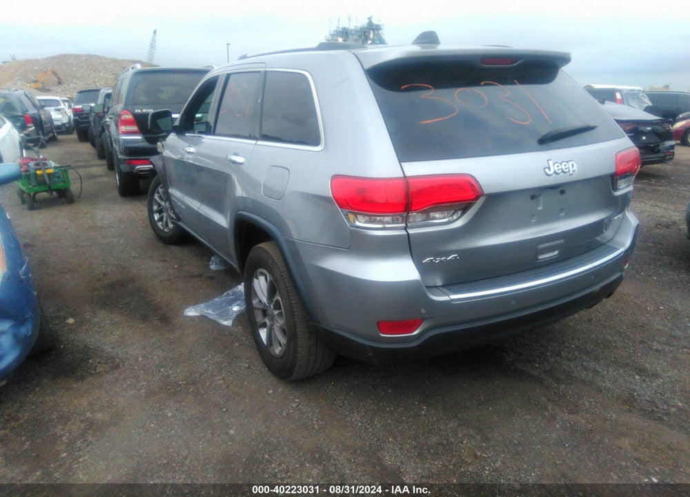 2015 JEEP GRAND CHEROKEE LIMITED VIN: 1C4RJFBG1FC211801