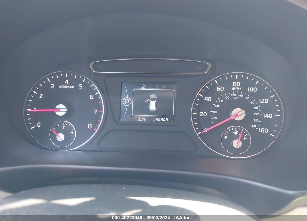 2017 KIA SORENTO 2.4L LX VIN: 5XYPG4A39HG284082
