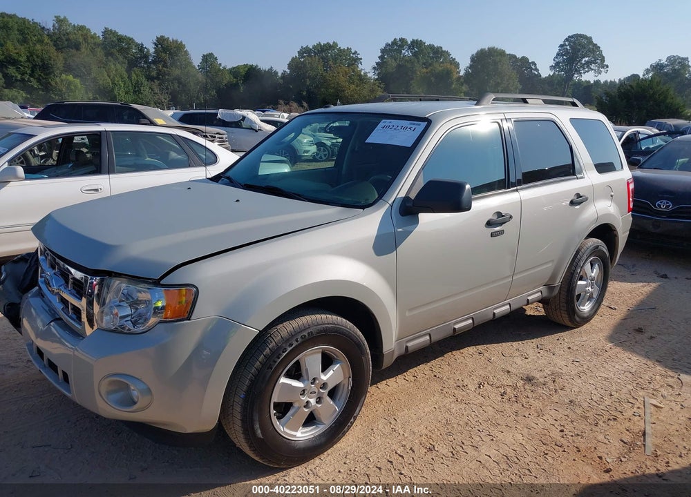 2009 FORD ESCAPE XLT VIN: 1FMCU93G39KB77492