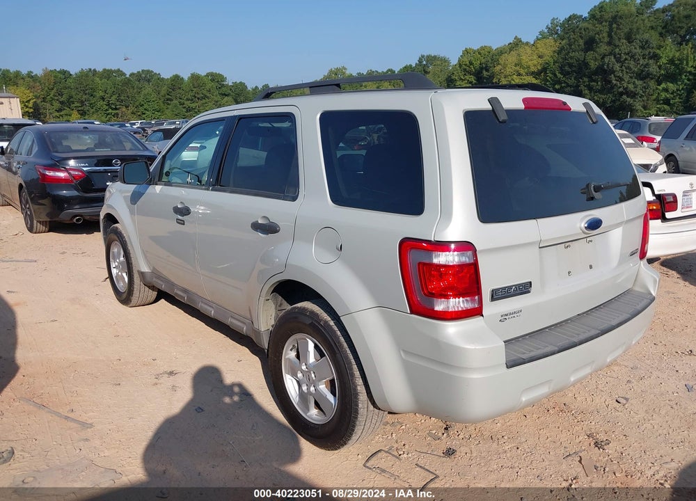 2009 FORD ESCAPE XLT VIN: 1FMCU93G39KB77492