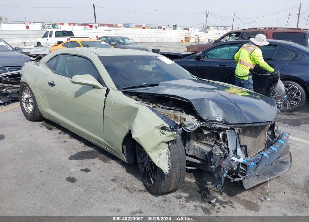 2013 CHEVROLET CAMARO 1LS VIN: 2G1FE1E39D9175761