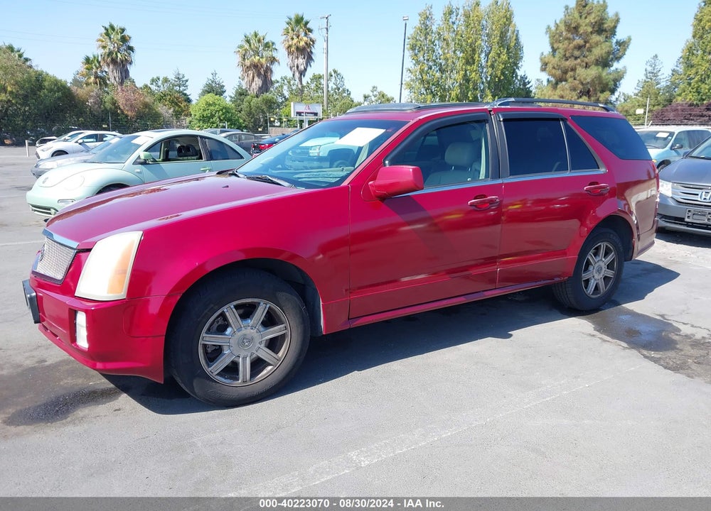 2004 CADILLAC SRX STANDARD VIN: 1GYDE637640131822