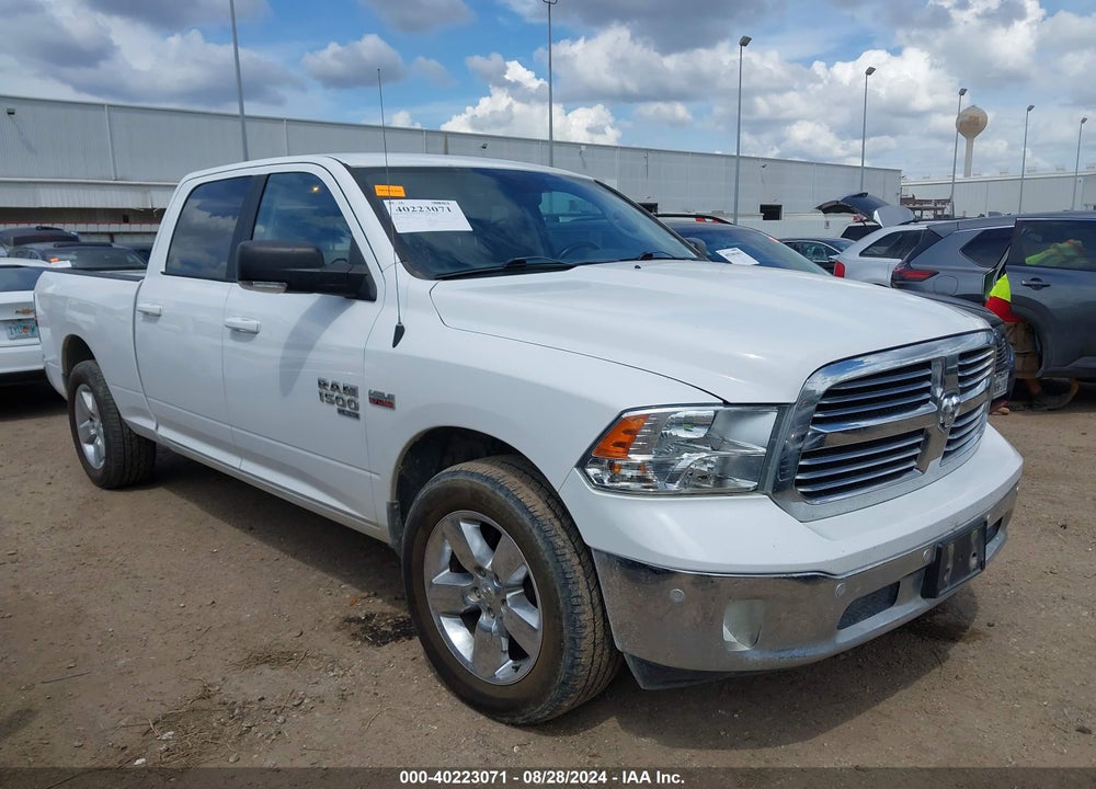 2019 RAM 1500 CLASSIC BIG HORN 4X2 6'4 BOX VIN: 1C6RR6TT9KS585147