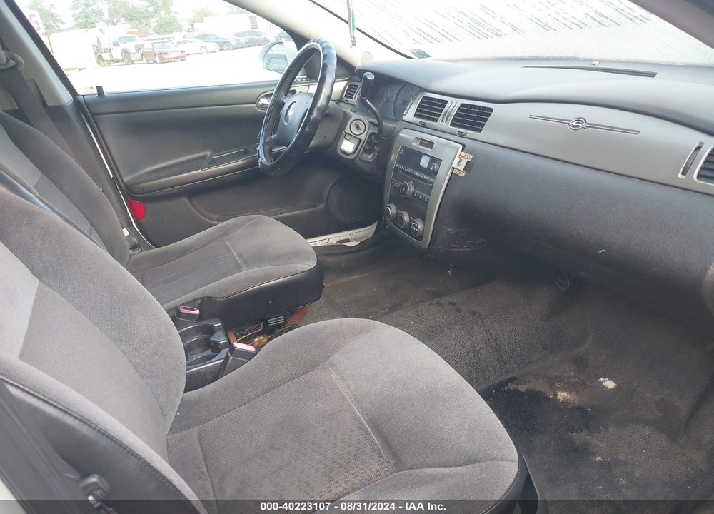 2012 CHEVROLET IMPALA POLICE VIN: 2G1WD5E3XC1298282
