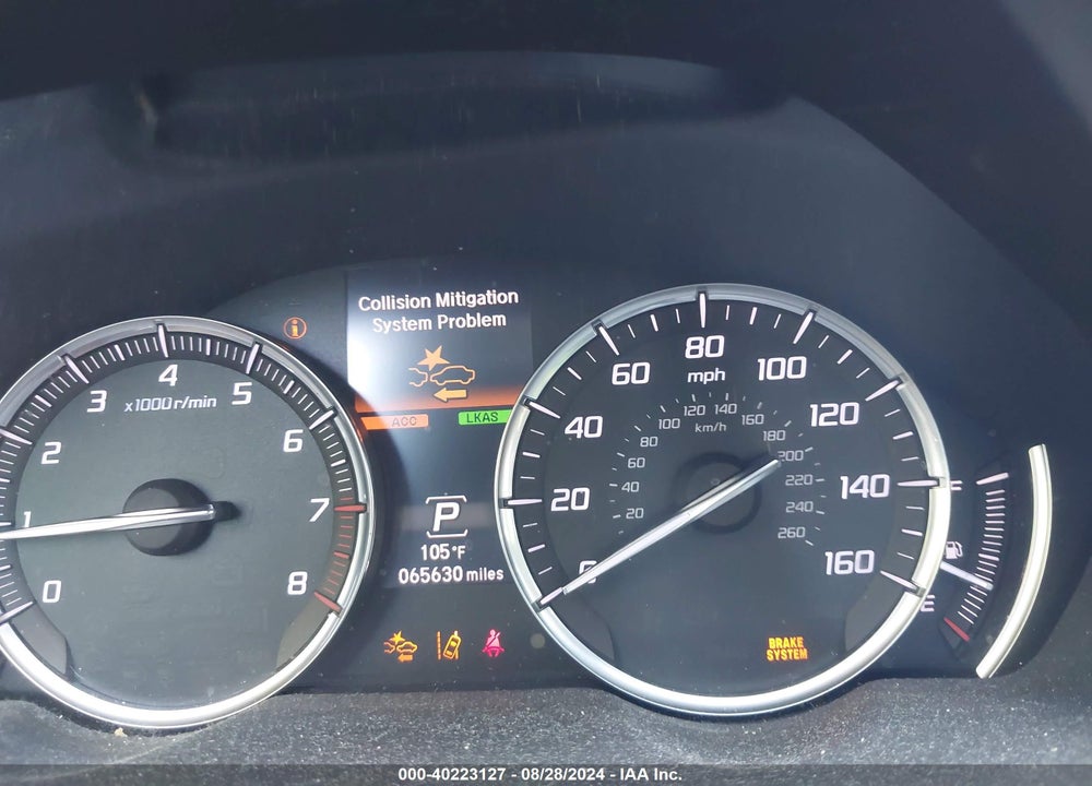 2020 ACURA TLX TECH PACKAGE VIN: 19UUB1F57LA006396