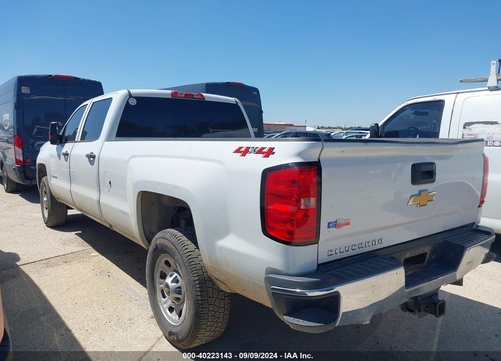 2019 CHEVROLET SILVERADO 3500HD WT VIN: 1GC4KVCY1KF232133