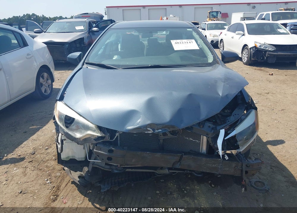 2015 TOYOTA COROLLA LE VIN: 2T1BURHEXFC255755