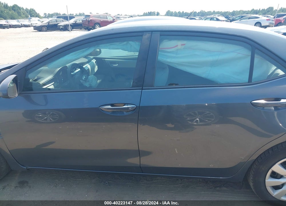 2015 TOYOTA COROLLA LE VIN: 2T1BURHEXFC255755