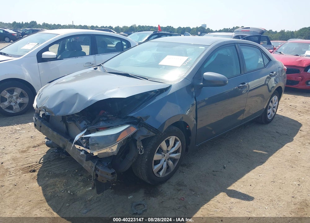 2015 TOYOTA COROLLA LE VIN: 2T1BURHEXFC255755
