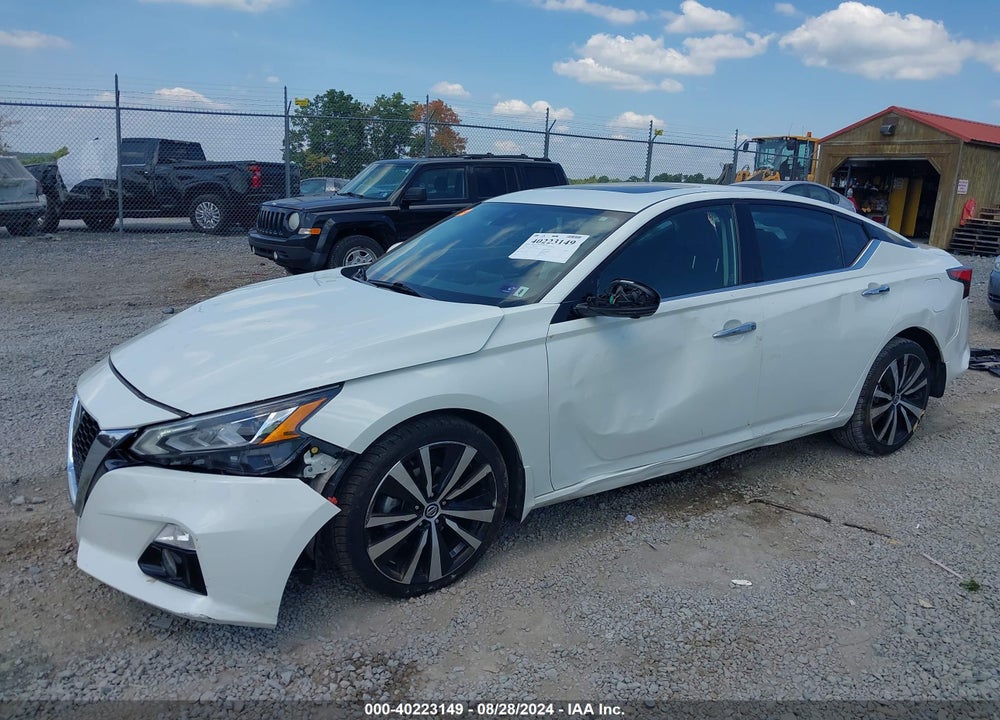 2021 NISSAN ALTIMA PLATINUM INTELLIGENT AWD VIN: 1N4BL4FW5MN385136