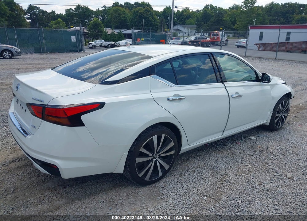 2021 NISSAN ALTIMA PLATINUM INTELLIGENT AWD VIN: 1N4BL4FW5MN385136