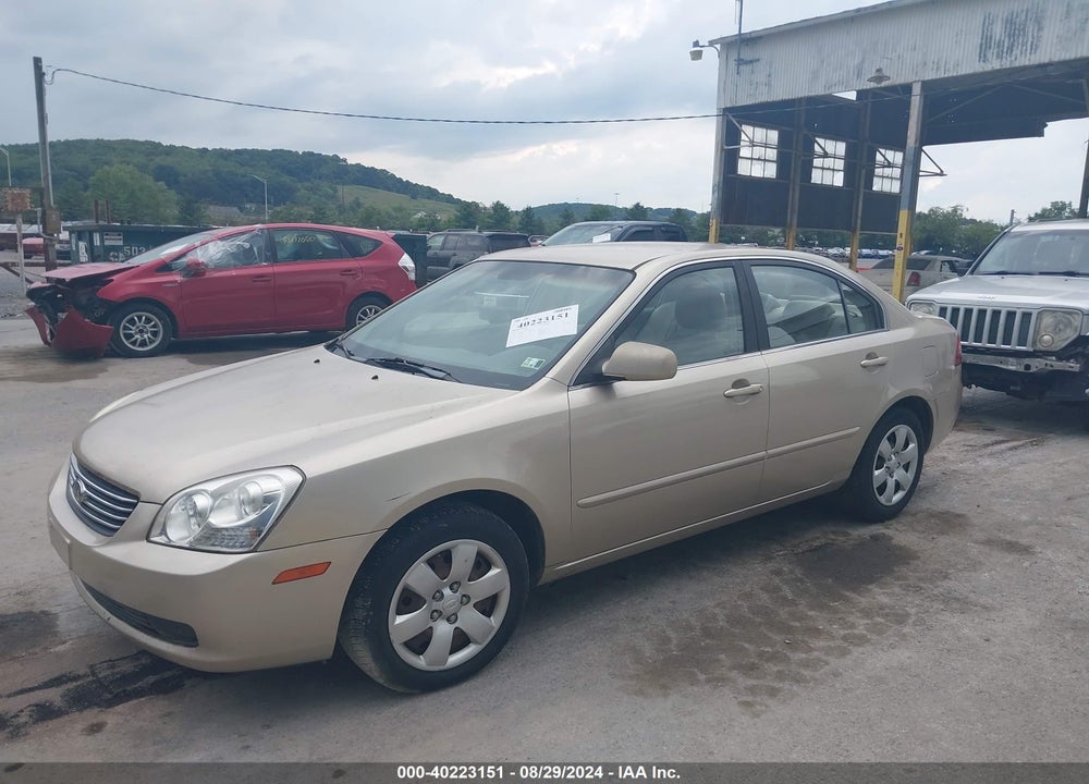 2007 KIA OPTIMA EX/LX VIN: KNAGE123375092356