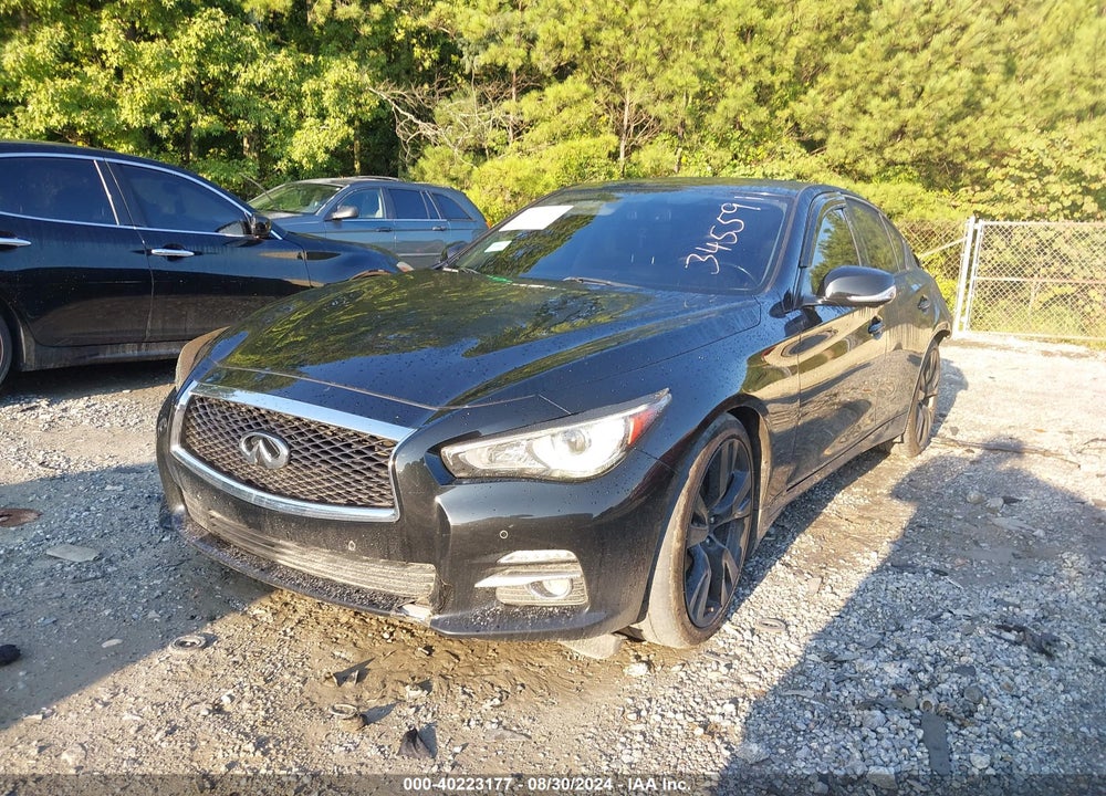 2016 INFINITI Q50 3.0T PREMIUM VIN: JN1EV7AR3GM345591