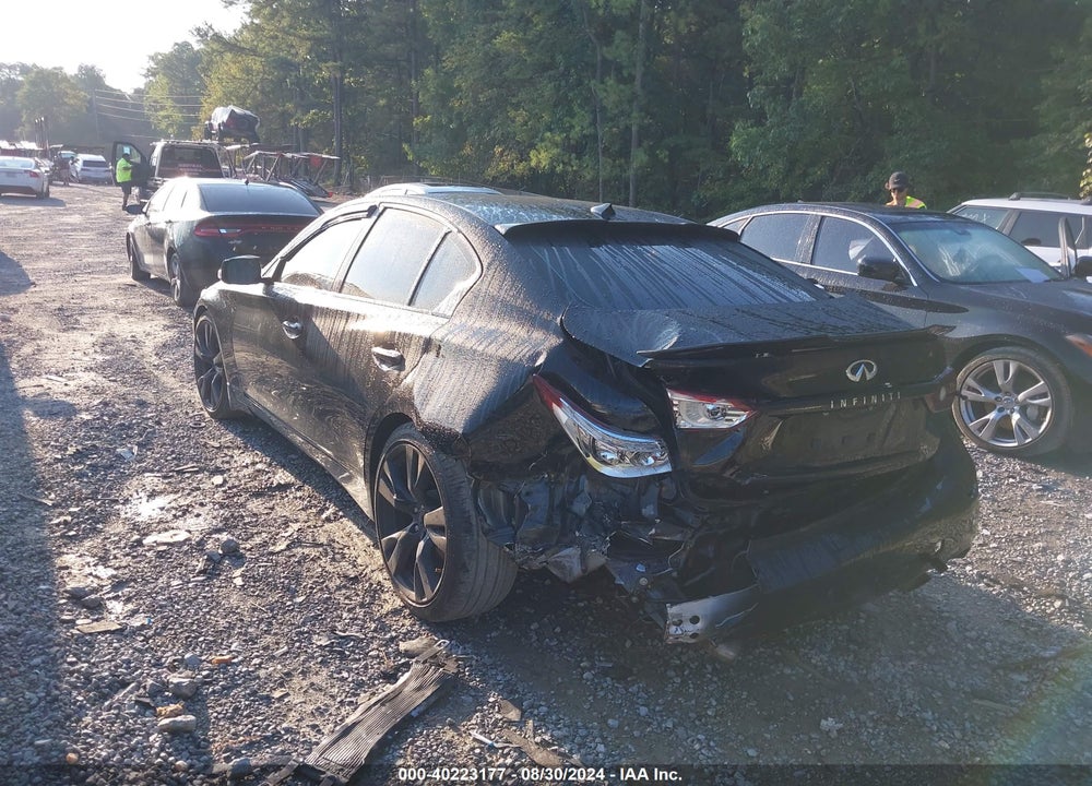 2016 INFINITI Q50 3.0T PREMIUM VIN: JN1EV7AR3GM345591