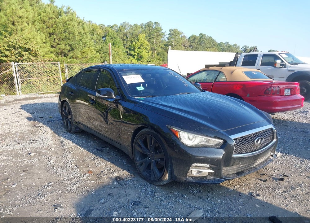 2016 INFINITI Q50 3.0T PREMIUM VIN: JN1EV7AR3GM345591