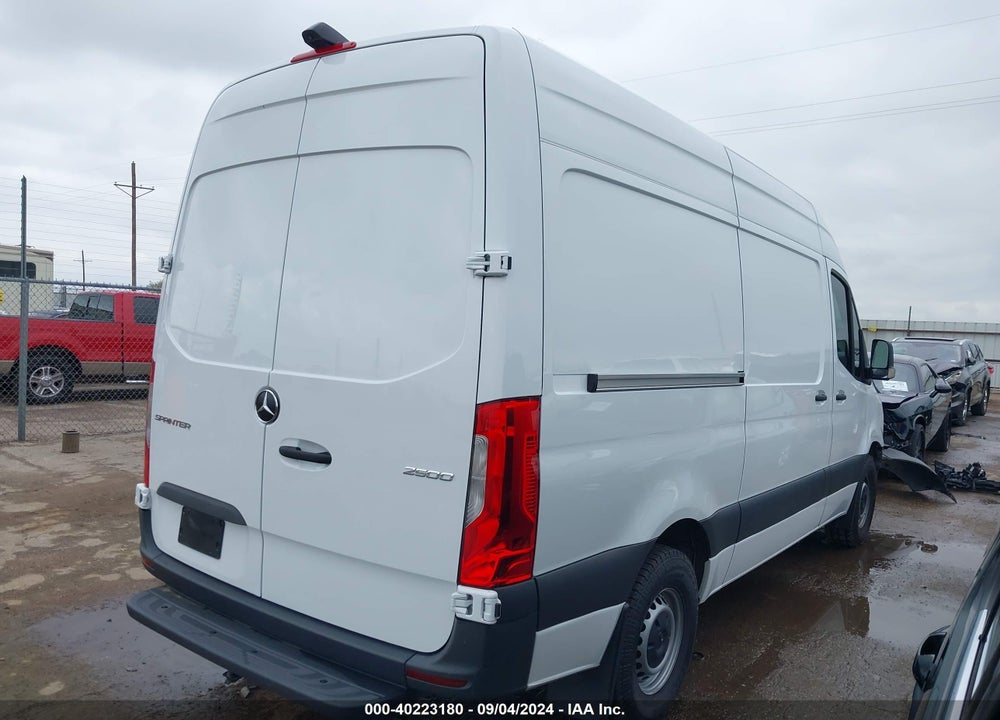 2022 MERCEDES-BENZ SPRINTER 2500 STANDARD ROOF V6 VIN: W1Y4EBHY8NT100633