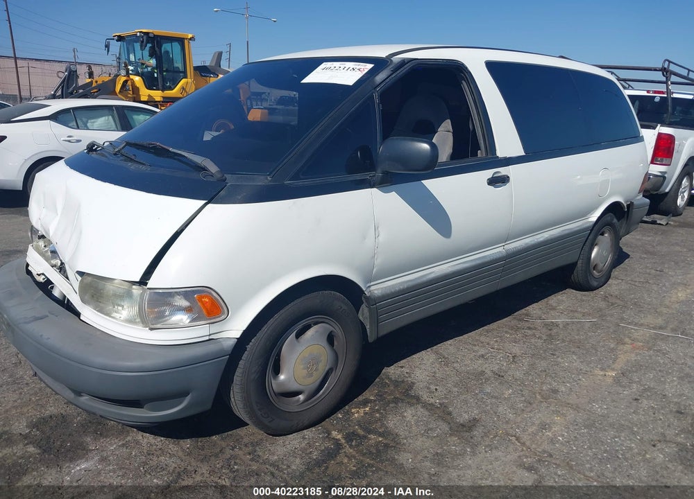 1991 TOYOTA PREVIA LE VIN: JT3AC12R4M0009971