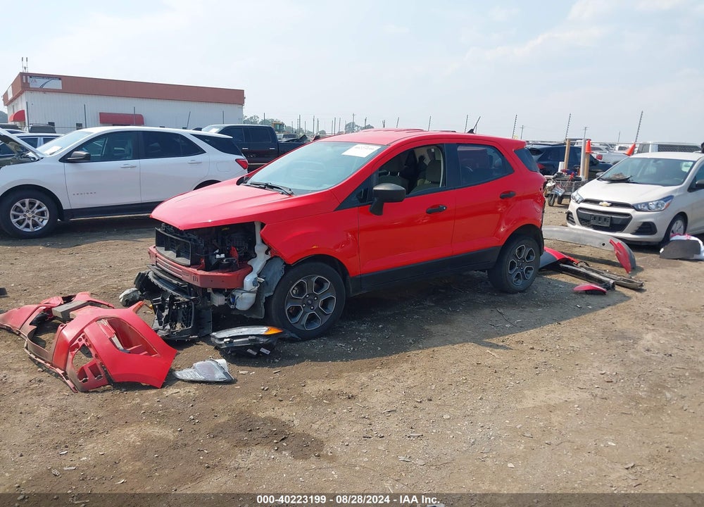 2021 FORD ECOSPORT S VIN: MAJ3S2FE7MC442676