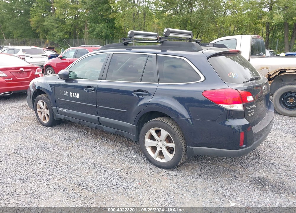 2014 SUBARU OUTBACK 2.5I PREMIUM VIN: 4S4BRBCC7E3269713