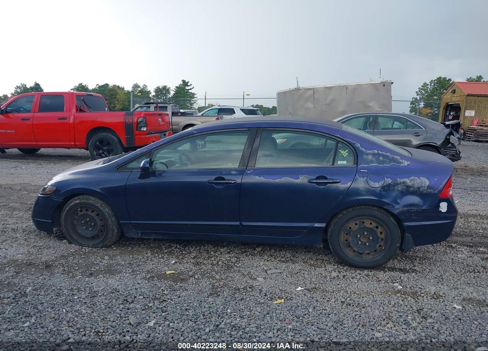 2008 HONDA CIVIC SDN LX VIN: 2HGFA16578H520057