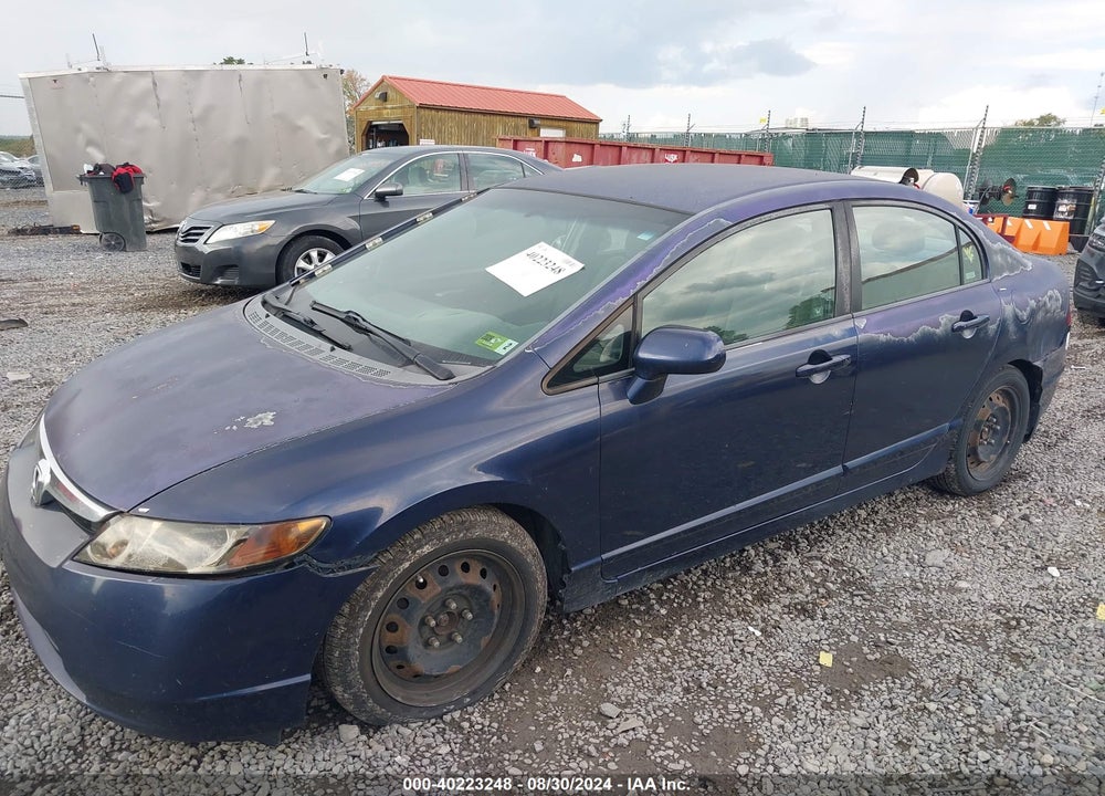 2008 HONDA CIVIC SDN LX VIN: 2HGFA16578H520057
