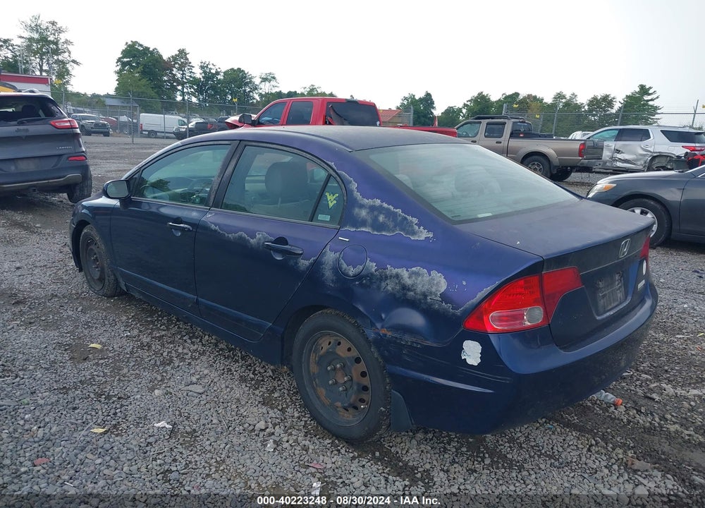 2008 HONDA CIVIC SDN LX VIN: 2HGFA16578H520057