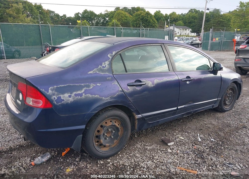 2008 HONDA CIVIC SDN LX VIN: 2HGFA16578H520057