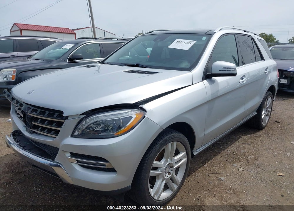 2014 MERCEDES-BENZ ML 350 4MATIC VIN: 4JGDA5HB1EA388130