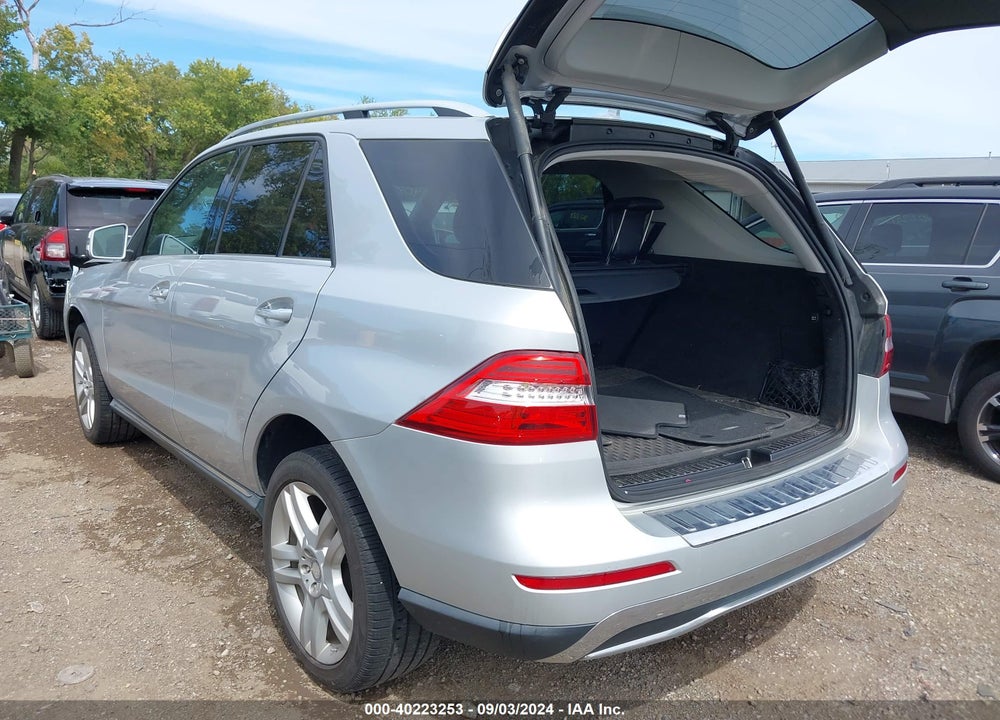 2014 MERCEDES-BENZ ML 350 4MATIC VIN: 4JGDA5HB1EA388130
