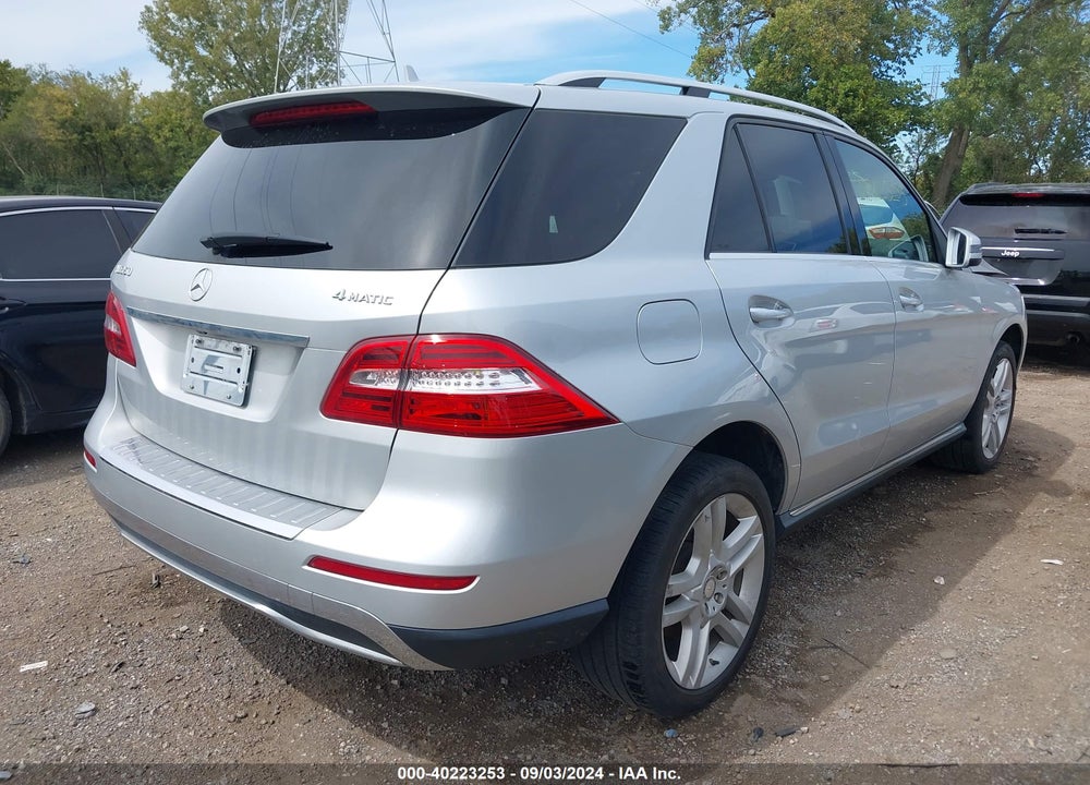 2014 MERCEDES-BENZ ML 350 4MATIC VIN: 4JGDA5HB1EA388130