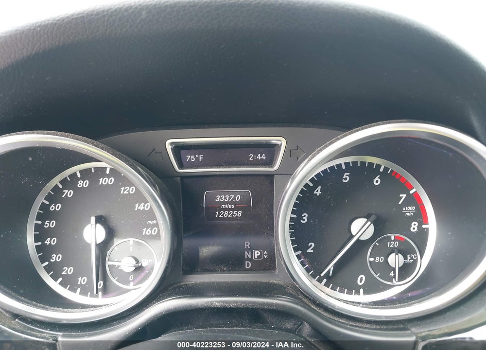 2014 MERCEDES-BENZ ML 350 4MATIC VIN: 4JGDA5HB1EA388130