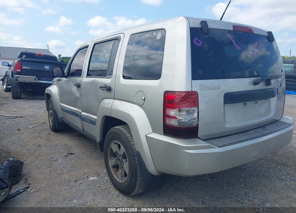 2008 JEEP LIBERTY SPORT VIN: 1J8GN28K88W265705