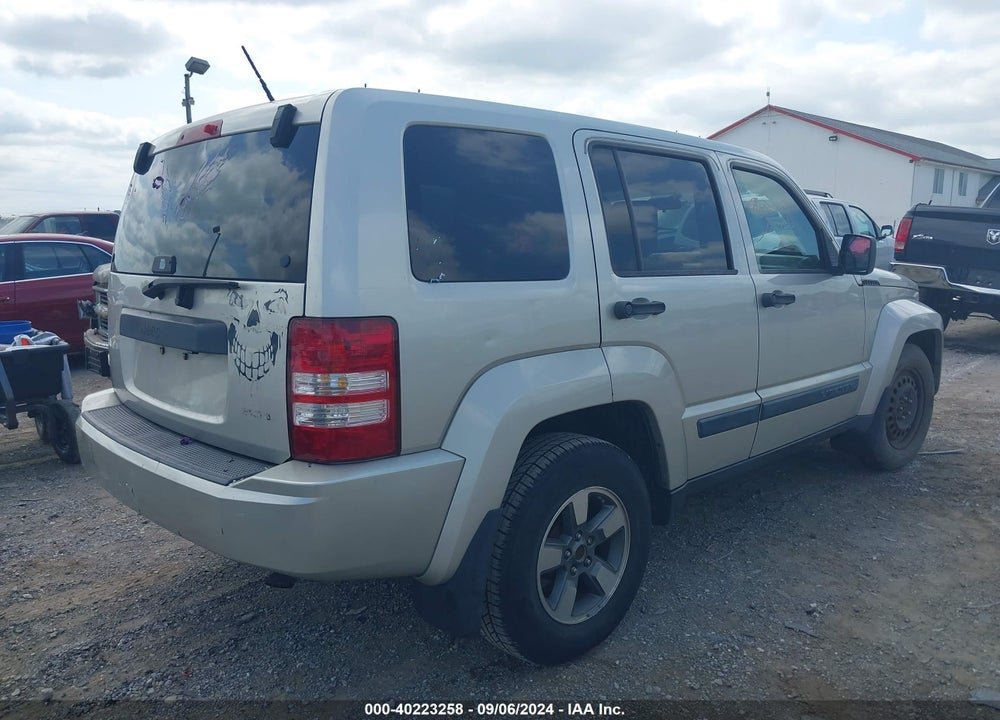 2008 JEEP LIBERTY SPORT VIN: 1J8GN28K88W265705