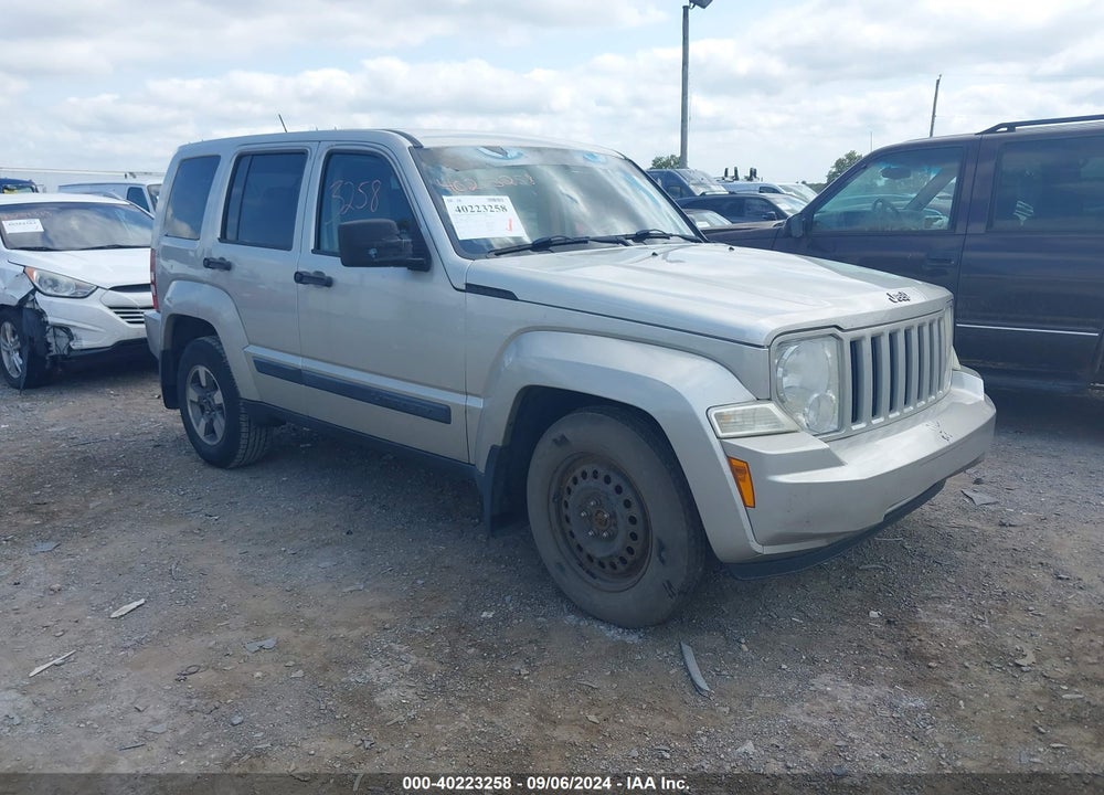2008 JEEP LIBERTY SPORT VIN: 1J8GN28K88W265705
