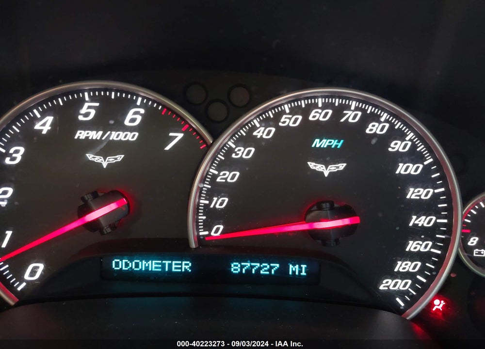 2008 CHEVROLET CORVETTE VIN: 1G1YY26W085103459