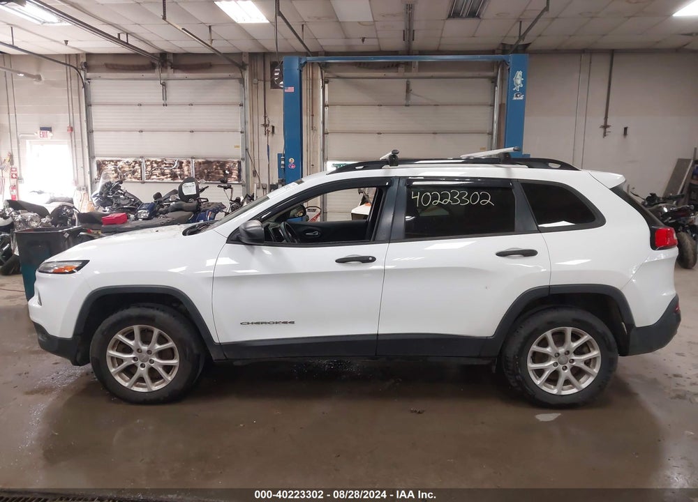 2016 JEEP CHEROKEE SPORT VIN: 1C4PJMAB7GW251172